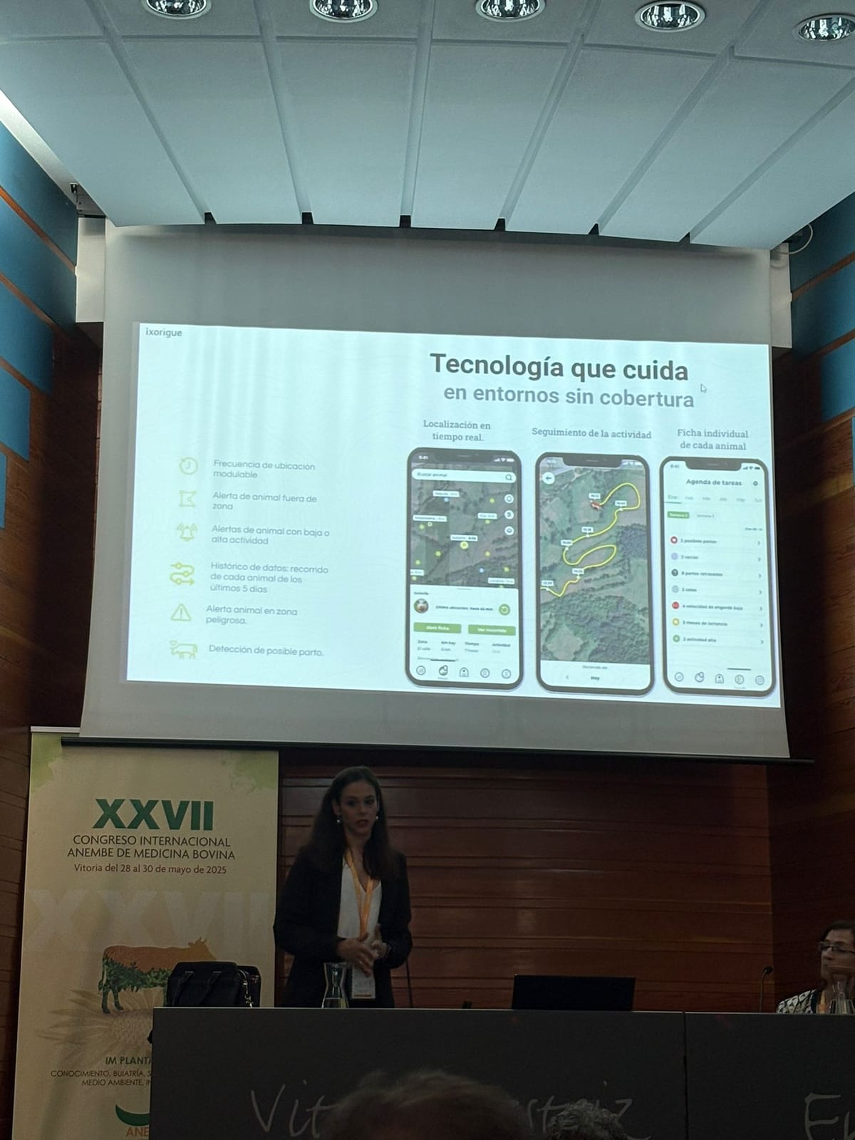 Ixorigué en ANEMBE: tecnología al servicio de la salud animal en extensivo